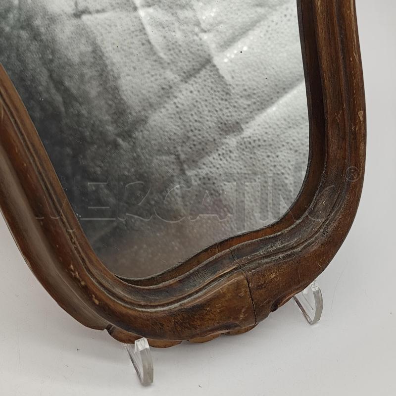 SPECCHIO ANTICO LEGNO ONDULATO | Mercatino dell'Usato Corbetta 3