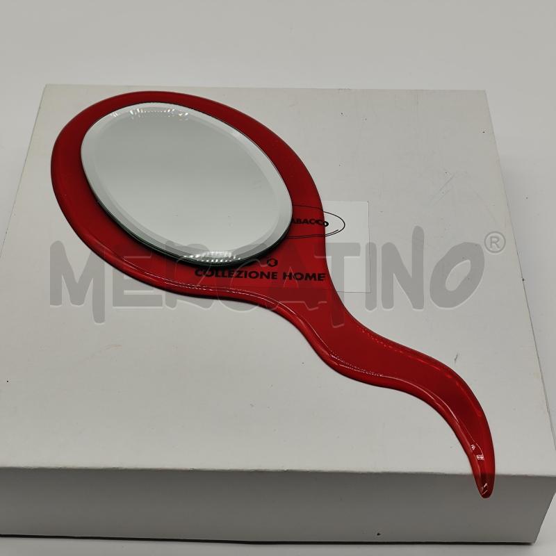 SPECCHIO COMPAGNIA DEL TABACCO RESINA ROSSO | Mercatino dell'Usato Corbetta 2