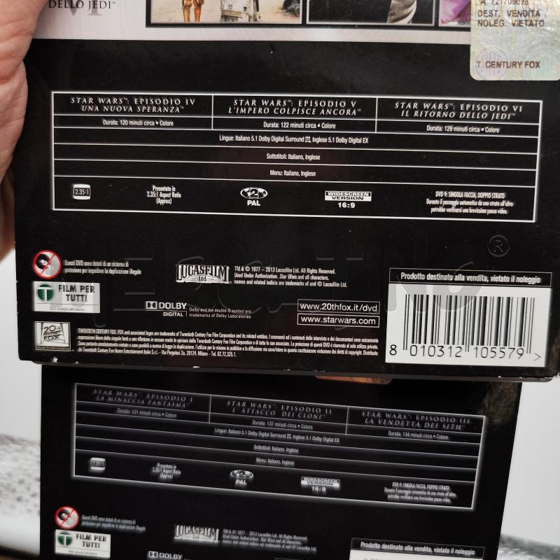 STAR WARS 6 EPISODI DVD  | Mercatino dell'Usato Corbetta 2