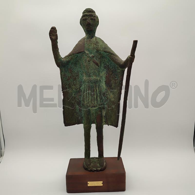 STATUA CAPOTRIBU' LA FUCINA SARDEGNA NURAGICA | Mercatino dell'Usato Corbetta 1