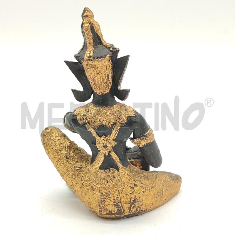 STATUA TEPPANOM BUDDHA IN METALLO DORATO | Mercatino dell'Usato Corbetta 2