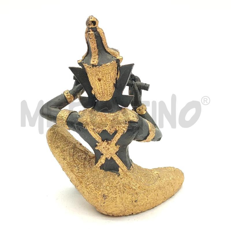 STATUA TEPPANOM BUDDHA IN METALLO DORATO | Mercatino dell'Usato Corbetta 2