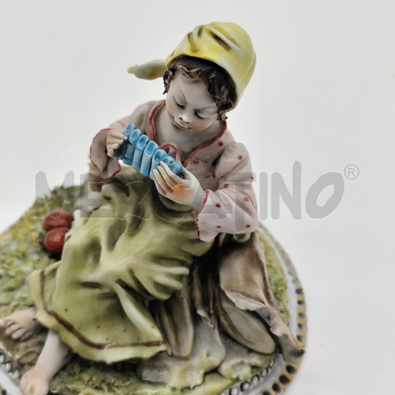 STATUINA N BIMBA CHE SUONA FLAUTO DI PAN | Mercatino dell'Usato Corbetta 4