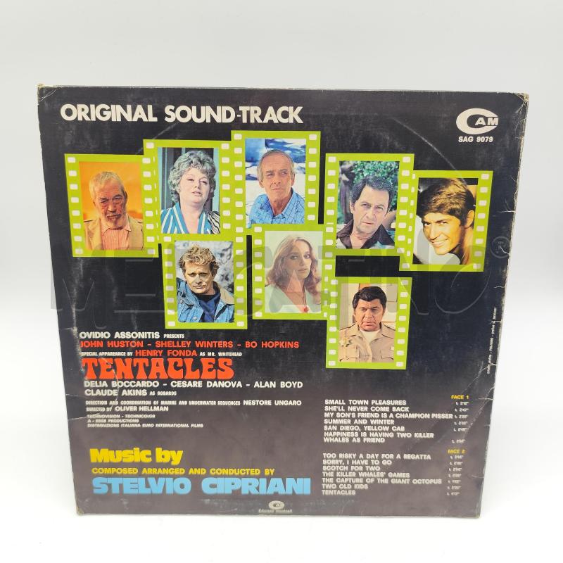 STELVIO CIPRIANI - TENTACLES (ORIGINAL SOUND-TRACK) 33 LP | Mercatino dell'Usato Corbetta 2