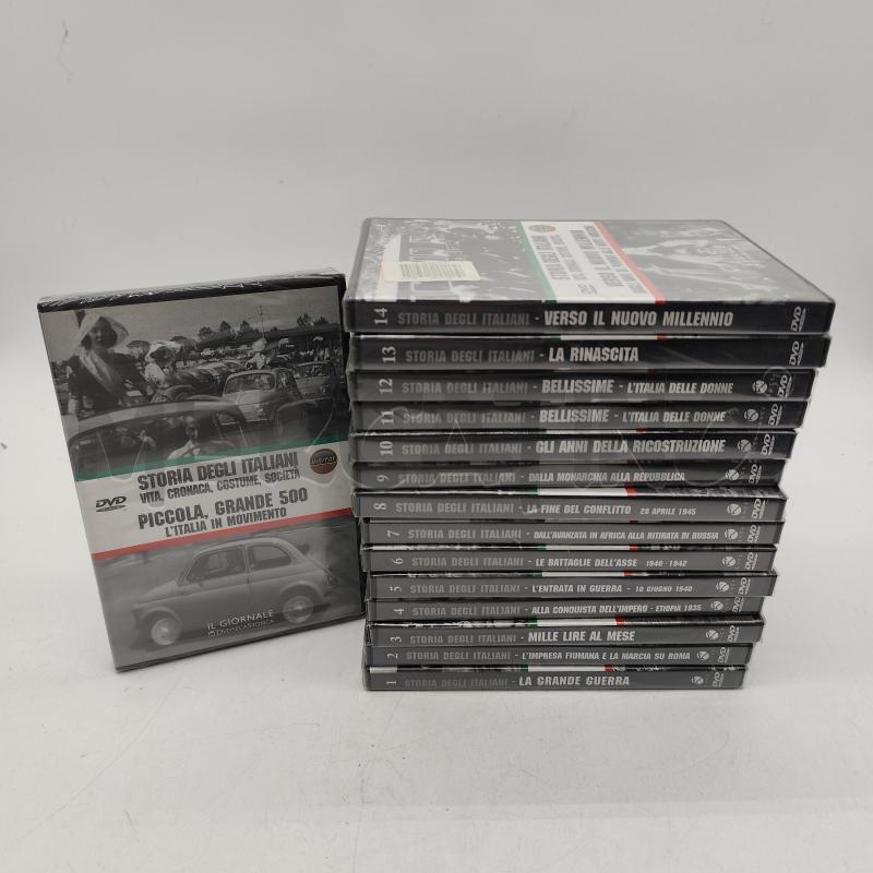 STORIA DEGLI ITALINI IL GIORNALE DVDTECA STORICA 15 DVD  | Mercatino dell'Usato Corbetta 1