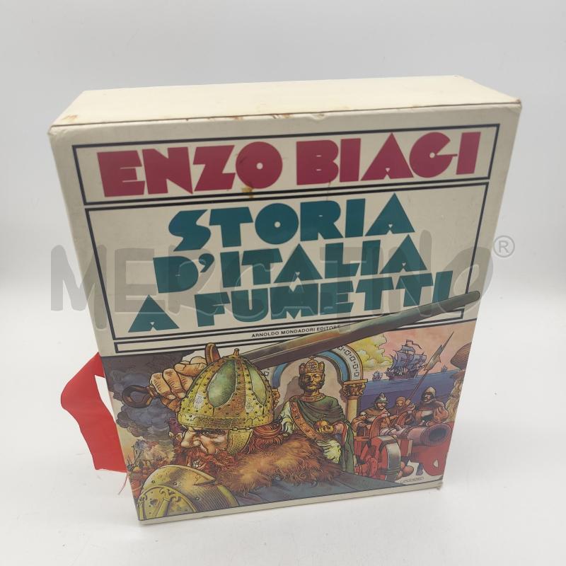 STORIA D'ITALIA A FUMETTI - ENZO BIAGI ARNOLDO MONDADORI EDITORE | Mercatino dell'Usato Corbetta 3