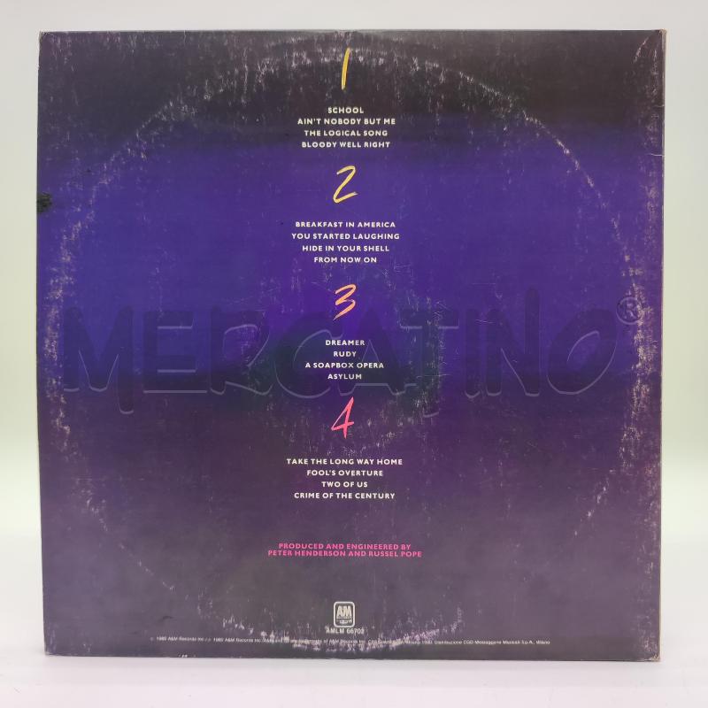 SUPERTRAMP PARIS 33 GIRI LP VINILE | Mercatino dell'Usato Corbetta 2