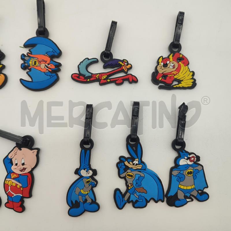 SUPER ZIPPY LOONEY TUNES CIONDOLI PORTACHIAVI 12PZ | Mercatino dell'Usato Corbetta 3
