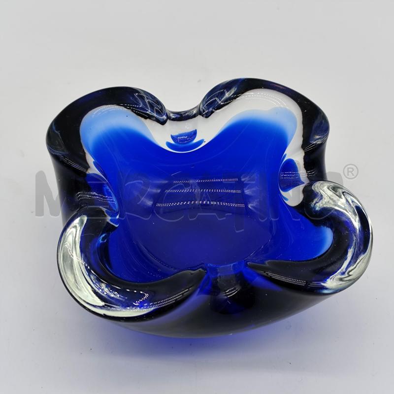 SVUOTATASCHE VETRO DI MURANO BLU | Mercatino dell'Usato Corbetta 2