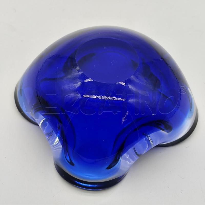 SVUOTATASCHE VETRO DI MURANO BLU | Mercatino dell'Usato Corbetta 3