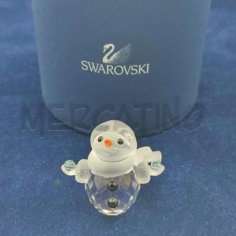 SWAROVSKI 7475 LITTLE SNOWMAN PUPAZZO DI NEVE | Mercatino dell'Usato Corbetta 1