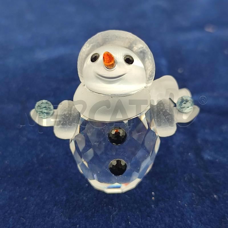 SWAROVSKI 7475 LITTLE SNOWMAN PUPAZZO DI NEVE | Mercatino dell'Usato Corbetta 3