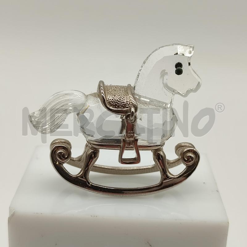 SWAROVSKI CAVALLO A DONDOLO 4 CM | Mercatino dell'Usato Corbetta 3
