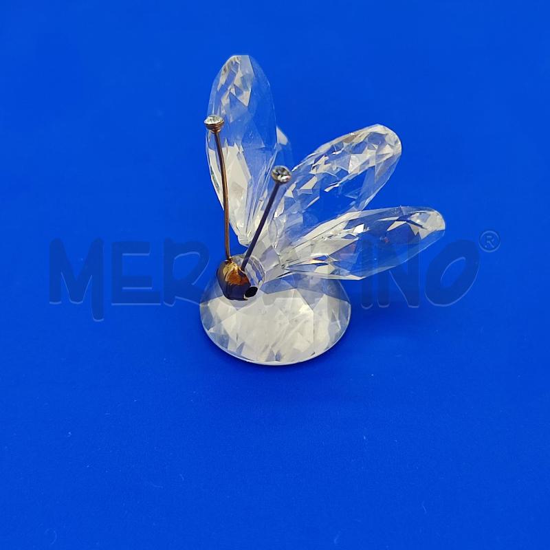 SWAROVSKI FARFALLA TESTA DORATA | Mercatino dell'Usato Corbetta 1
