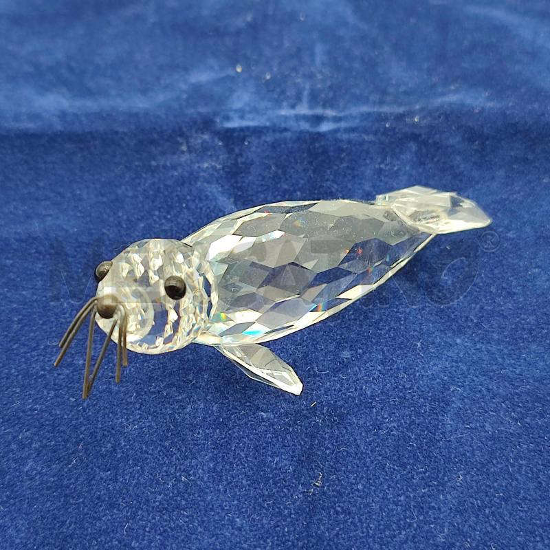 SWAROVSKI FOCA 10CM CODA SCHEGGIATA | Mercatino dell'Usato Corbetta 1