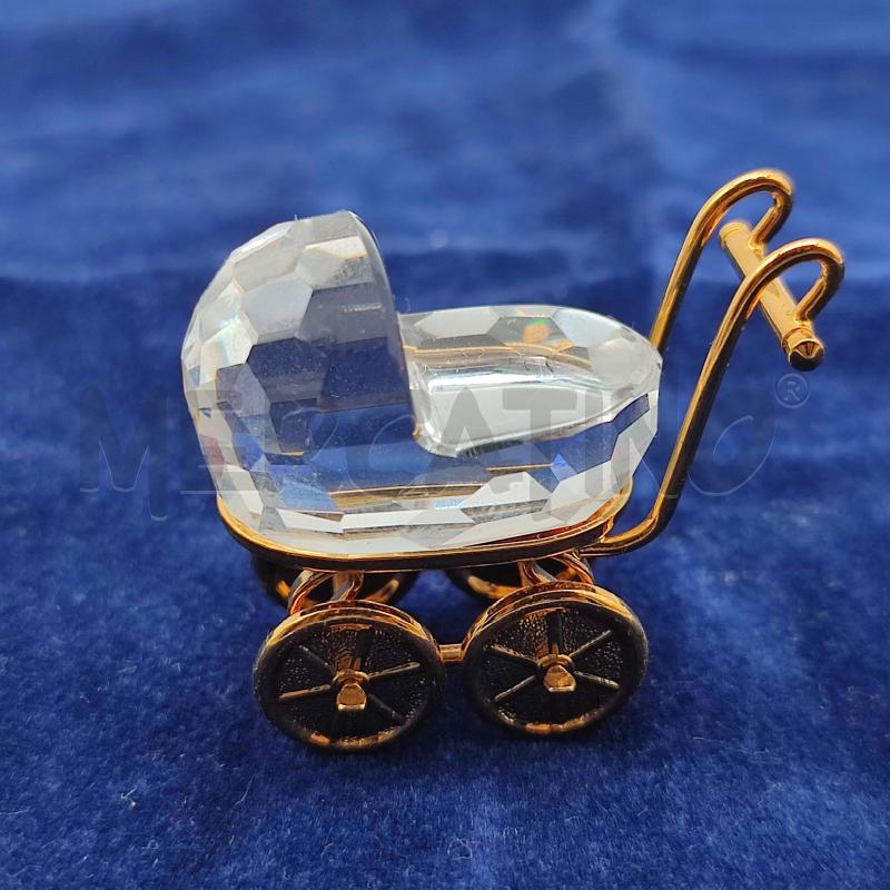 SWAROVSKI PASSEGGINO FIGURA 172301 SENZA SCATOLA | Mercatino dell'Usato Corbetta 1