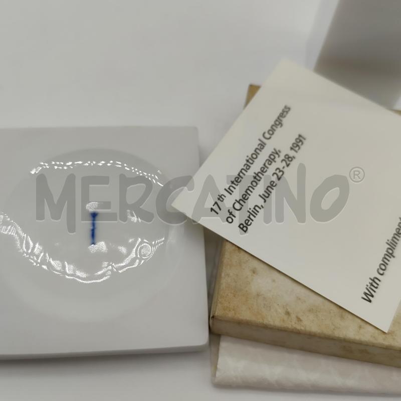 TARGA PORCELLANA KPM BERLINO PORTA DI BRANDEBURGO | Mercatino dell'Usato Corbetta 3