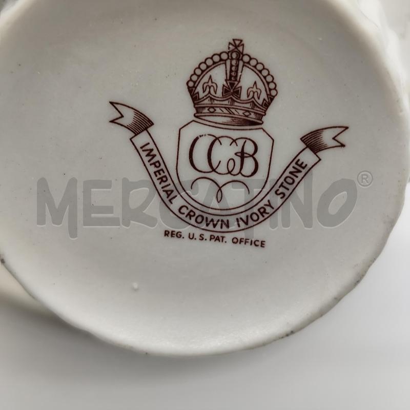 TAZZE COPPIA CCB IMPEIAL CROWN STONE CARROZZA | Mercatino dell'Usato Corbetta 3