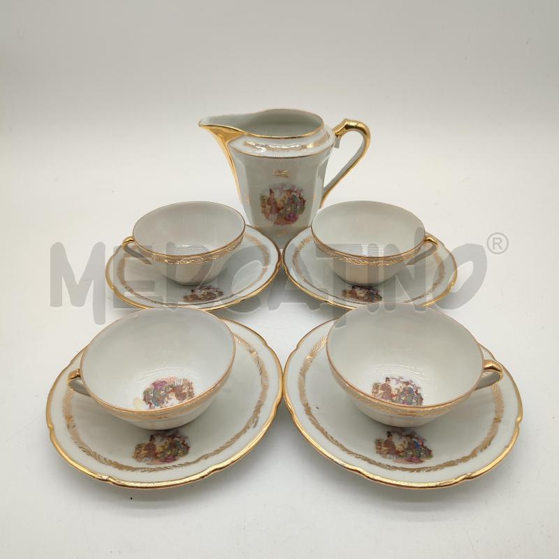 TAZZE PZ. 4+TE CG DE LIMOGES STILE ORIENTALE | Mercatino dell'Usato Corbetta 1