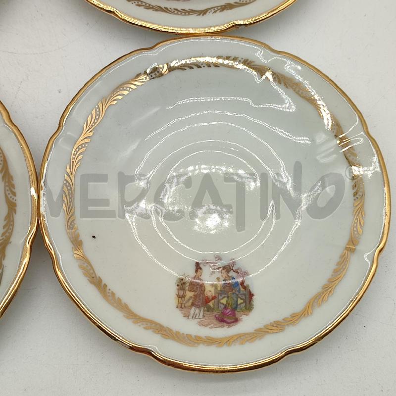 TAZZE PZ. 4+TE CG DE LIMOGES STILE ORIENTALE | Mercatino dell'Usato Corbetta 4