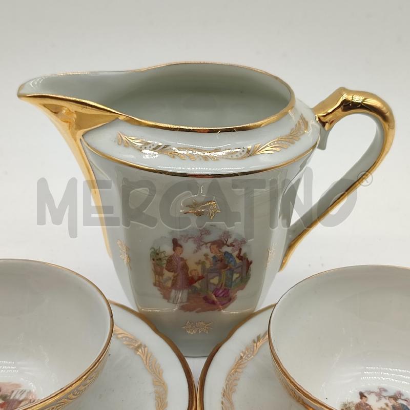 TAZZE PZ. 4+TE CG DE LIMOGES STILE ORIENTALE | Mercatino dell'Usato Corbetta 5