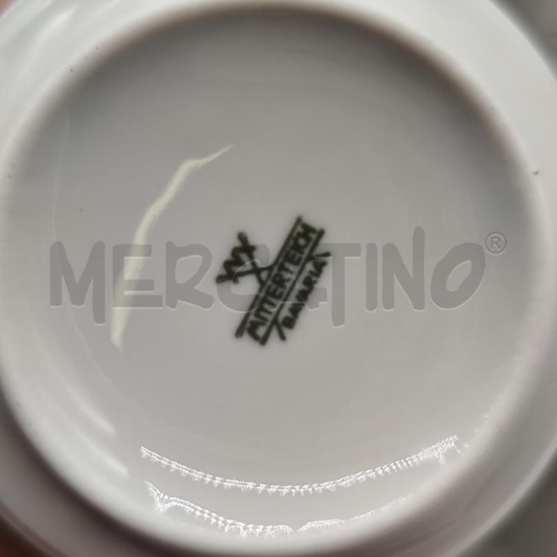 TAZZE SERVIZIO DA 12 MITTERTEICH BORDO ARGENTATO | Mercatino dell'Usato Corbetta 5