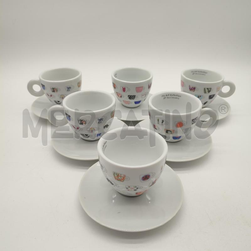 TAZZINE ILLY 6+6 ARTE COLLECTION 25 ANNIVERSARY | Mercatino dell'Usato Corbetta 1
