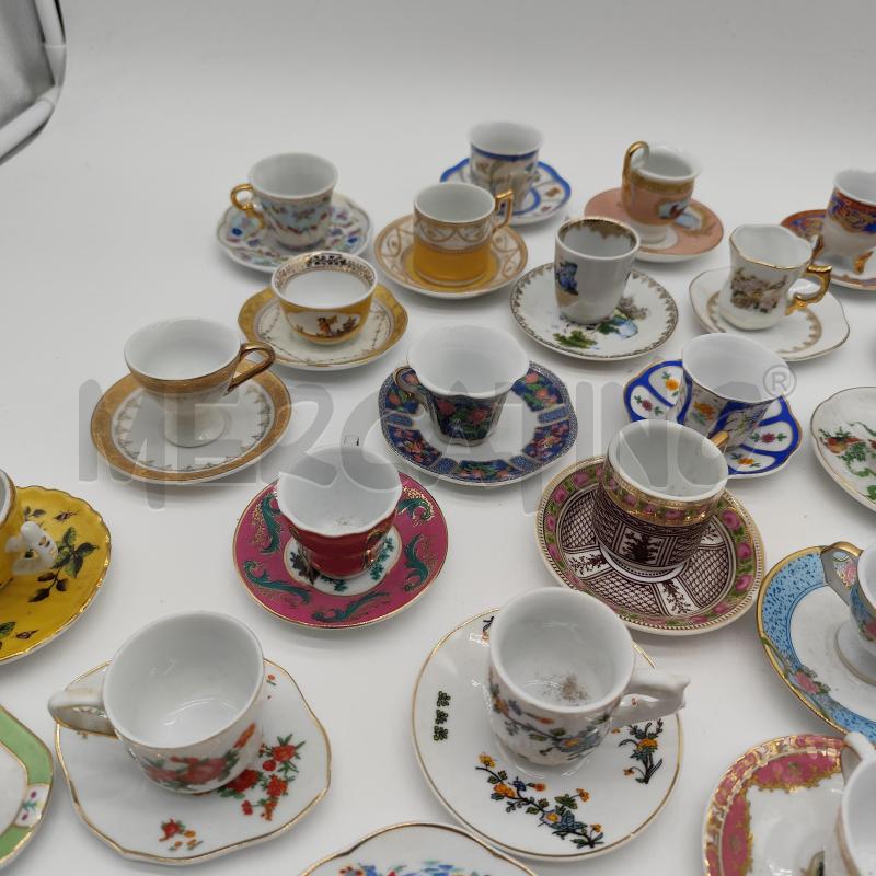 TAZZINE MINI DA COLLEZIONE 45PZ  | Mercatino dell'Usato Corbetta 4