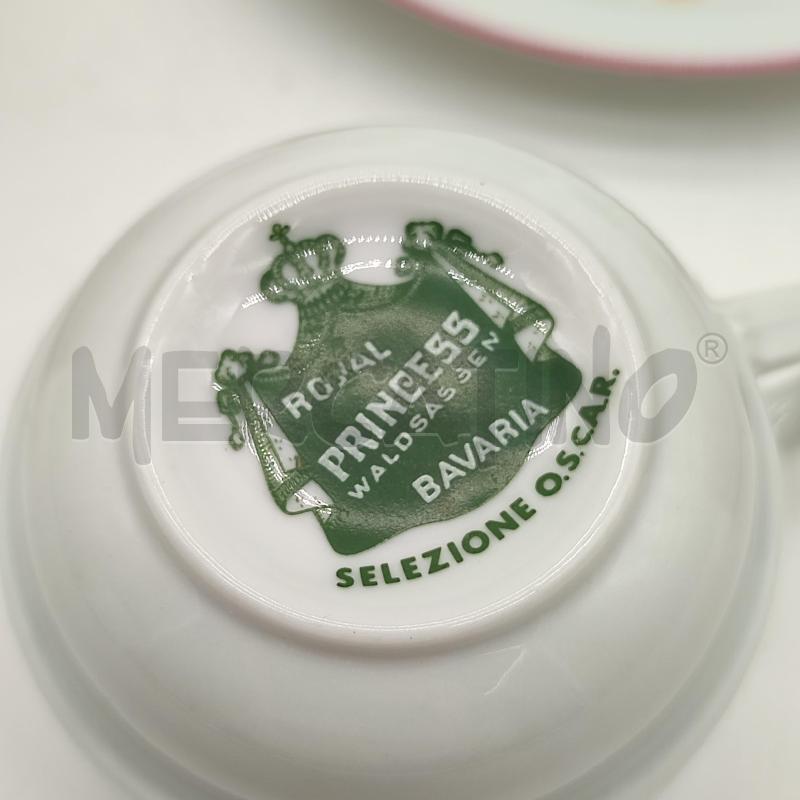 TAZZINE SERV. DA 10 ROYAL PRINCESS BAVARIA ROSA | Mercatino dell'Usato Corbetta 4