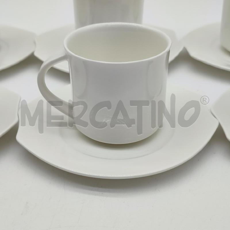 TAZZINE SERVIZIO DA 6 VILLEROY&BOCH BIANCO | Mercatino dell'Usato Corbetta 2
