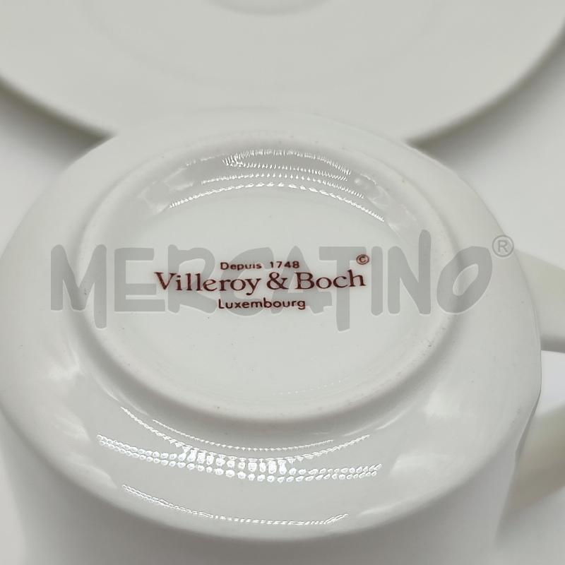 TAZZINE SERVIZIO DA 6 VILLEROY&BOCH BIANCO | Mercatino dell'Usato Corbetta 3