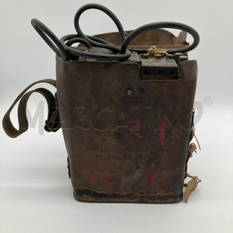 TELEFONO MILITARE DA CAMPO AMERICANO | Mercatino dell'Usato Corbetta 1