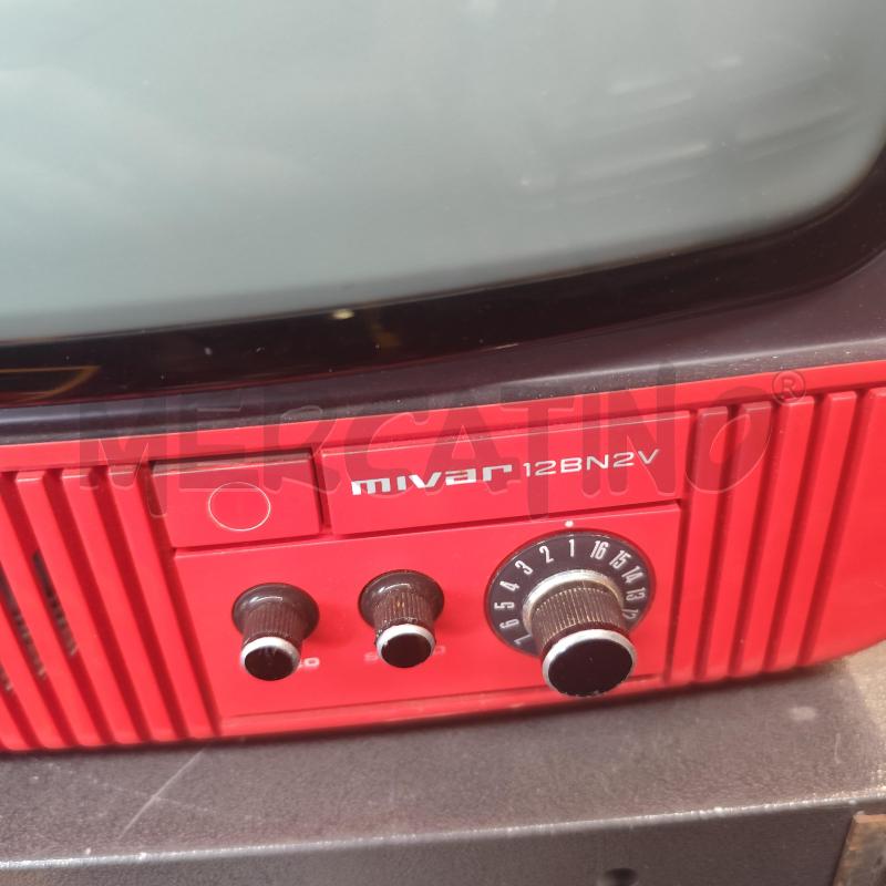 TELEVISORE MIVAR 12BN2V ROSSO | Mercatino dell'Usato Corbetta 2