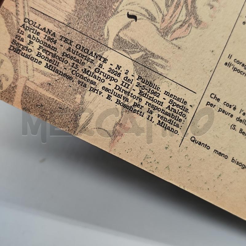 TEX N.2 UNO CONTRO VENTI L.200 1964 3 STELLE | Mercatino dell'Usato Corbetta 4