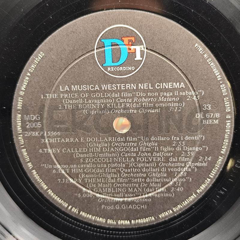 THE WEST LA MUSICA WESTERN NEL CINEMA 33 LP | Mercatino dell'Usato Corbetta 3