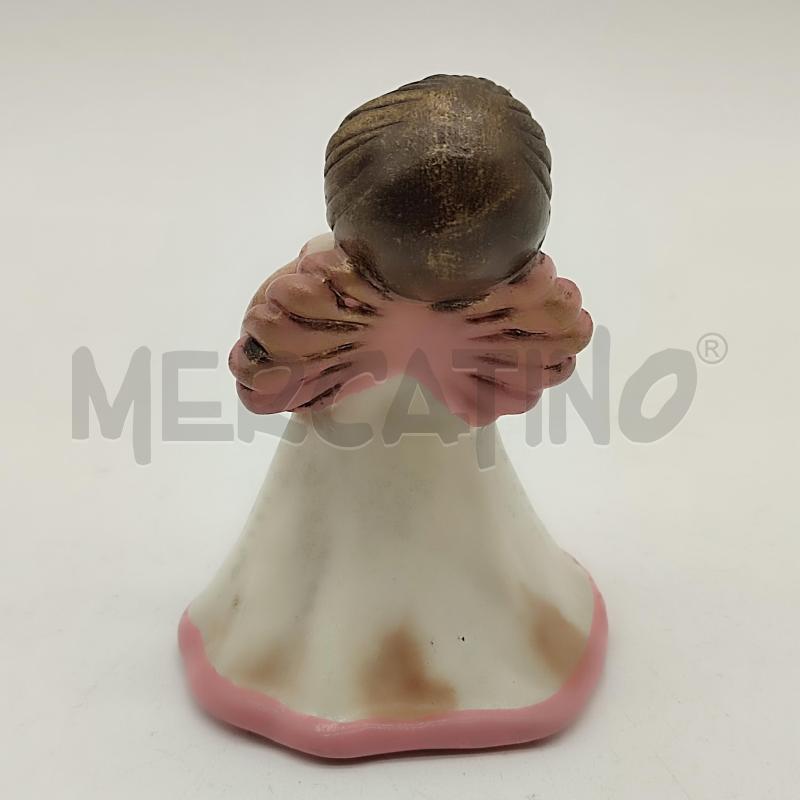 THUN ANGIOLETTO VEST BIANCO BORDO ROSA | Mercatino dell'Usato Corbetta 3