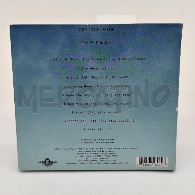 TRACY BONHAM - SKY TOO WIDE CD MUSICALE | Mercatino dell'Usato Corbetta 2