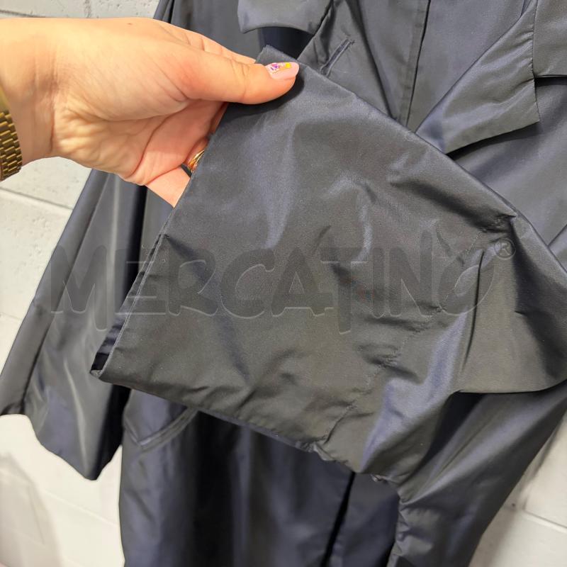 TRENCH DONNA ASPESI BLU AMPIO CANGIANTE | Mercatino dell'Usato Corbetta 3