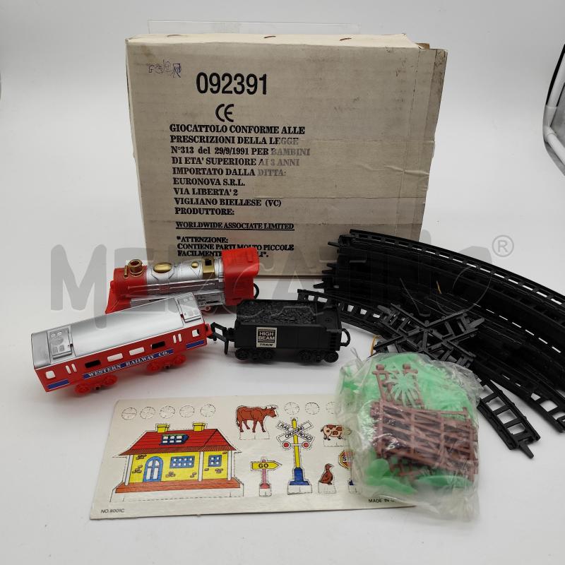 TRENINO POLYFECT TOYS WESTERN RAILWAY  | Mercatino dell'Usato Corbetta 1
