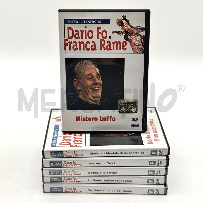 TUTTO IL TEATRO DI DARIO FO 6 DVD  | Mercatino dell'Usato Corbetta 1