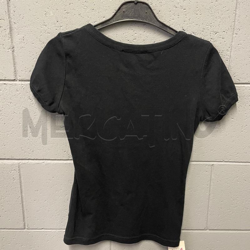 T SHIRT DONNA EMMANUEL SCHVILI NERO BETTY BOOP | Mercatino dell'Usato Corbetta 4