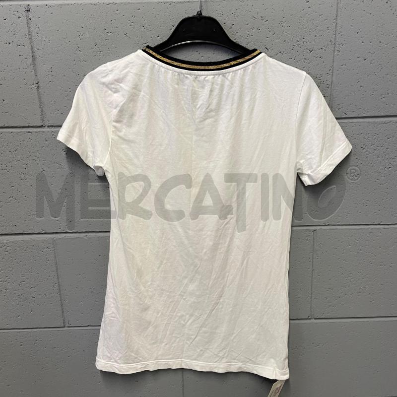 T SHIRT DONNA TRUSSARDI BIANCO LOL MUSETTO CANE STRASS | Mercatino dell'Usato Corbetta 4