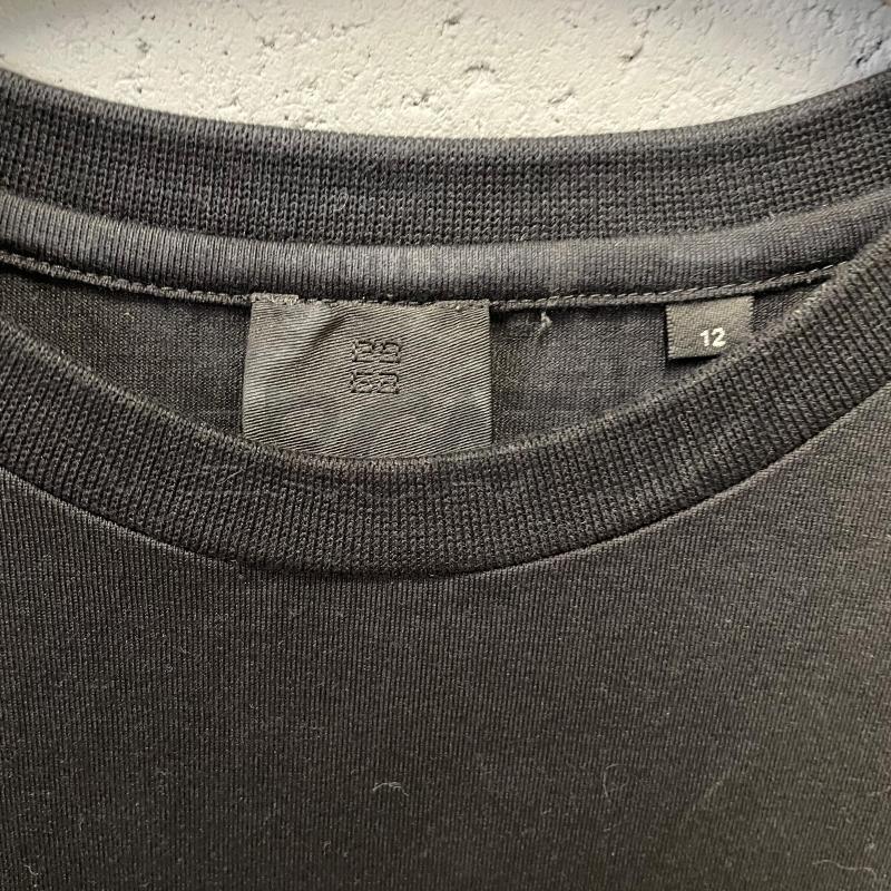 T SHIRT GIVENCHY PARIS NERO SCRITTA FRONTE RETRO | Mercatino dell'Usato Corbetta 2