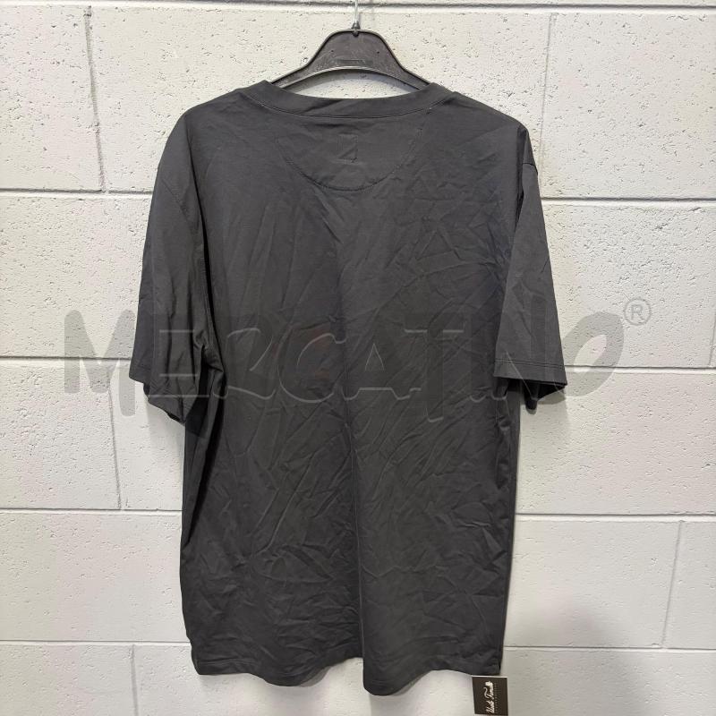 T SHIRT UOMO ELEVENTY SCOLLO V NERO LOGO | Mercatino dell'Usato Corbetta 3