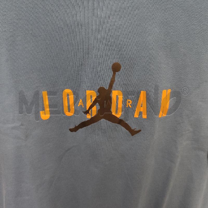 T SHIRT UOMO JORDAN BLU SCRITTA LOGO NERO/GISLLO | Mercatino dell'Usato Corbetta 3
