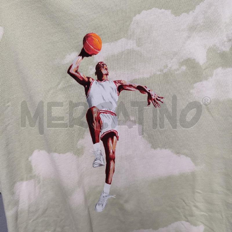 T SHIRT UOMO JORDAN VERDE MICHAEL NUVOLE | Mercatino dell'Usato Corbetta 2