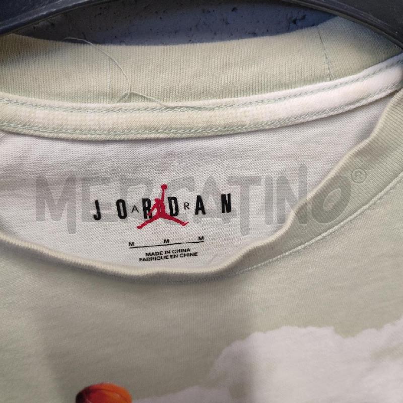 T SHIRT UOMO JORDAN VERDE MICHAEL NUVOLE | Mercatino dell'Usato Corbetta 3