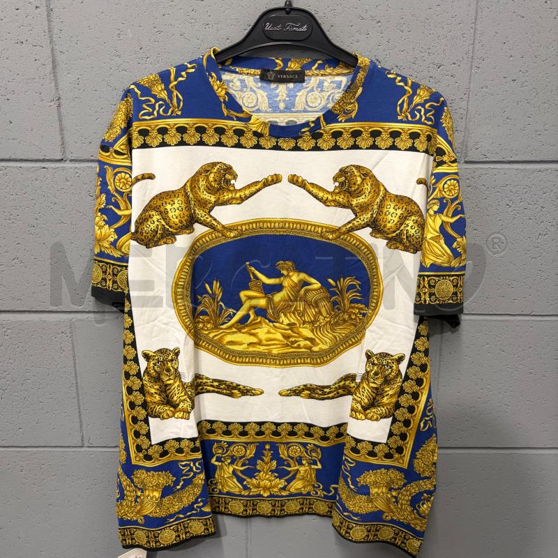 T SHIRT UOMO VERSACE LEOPARDI STATUE ST DECORI BAROCCHI | Mercatino dell'Usato Corbetta 1