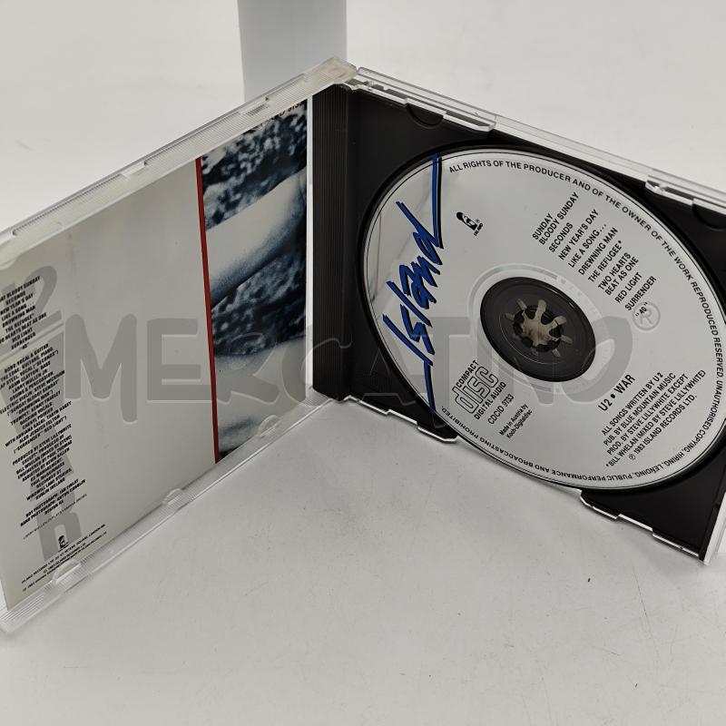 U2 WAR CD MUSICALE  | Mercatino dell'Usato Corbetta 3