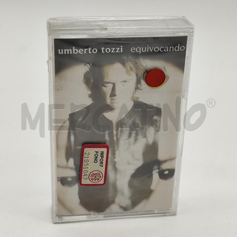 UMBERTO TOZZI EQUIVOCANDO MUSICASSETTA NUOVA | Mercatino dell'Usato Corbetta 1